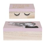 НАБОР ИЗ 2 КОРОБОК ДЛЯ ХРАНЕНИЯ BLOOMINGVILLE «PRINCESS»