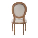 стул с мягкой обивкой Miro pinstripe — изображение 3