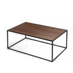 Журнальный стол London black американский орех