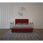 Кровать Shining Modern с мягким изголовьем и прочным деревянным каркасом 180х200 см — изображение 8