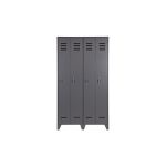 Шкаф  STIJN LOCKERCABINET STEELGREY