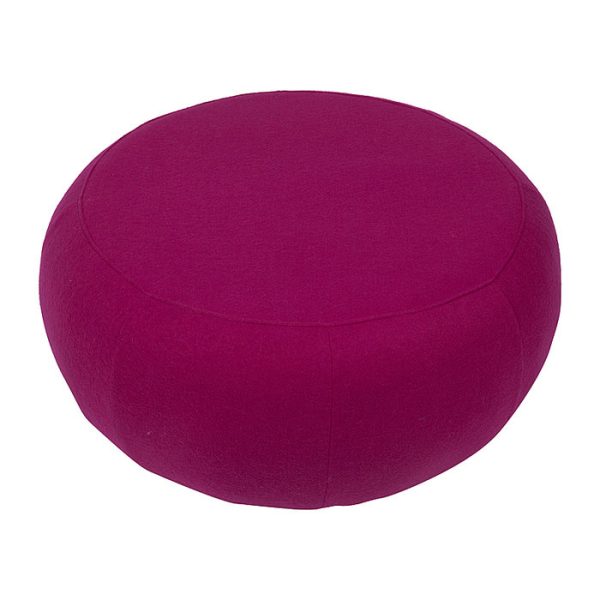 Пуф Pix Темно-розовая Шерсть — изображение 3