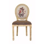 стул с мягкой обивкой Volker butterfly  