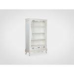 Книжный шкаф с резьбой ручной работы и патиной — изображение 2