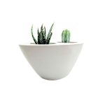 Двойной горшок белый