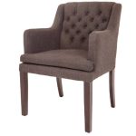 СТУЛ С МЯГКОЙ ОБИВКОЙ Cella коричневое 
