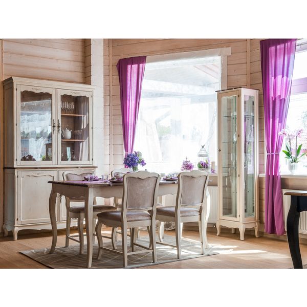 Обеденный стол из массива с фигурным основанием 200х160 — изображение 4