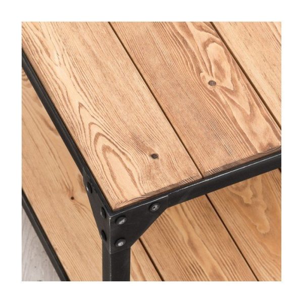 Журнальный стол Newport из массива дерева на колесиках  — изображение 4