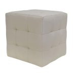 Пуф Руби Paris из экокожи Белый