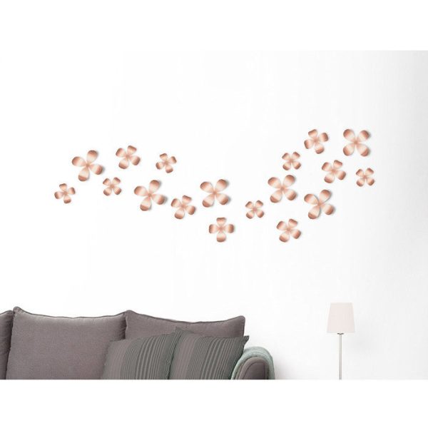 Декор для стен Umbra wallflower 9 бронза — изображение 3