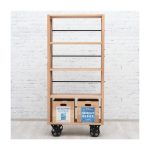  шкаф на колесах в индустриальном стиле MENIER — изображение 2