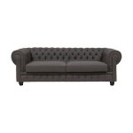 Диван Chesterfield Sir William Серый Кашемир