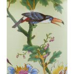 Настольная керамическая Лампа с белым абажуром — изображение 3