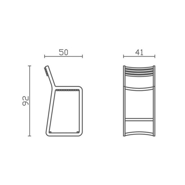 Барный стул  Degerfors дуб — изображение 8