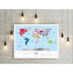 Карта travel map silver world — изображение 4