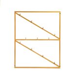 Вешалка Zebe gold