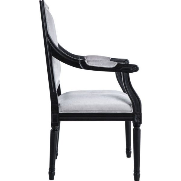 стул с мягкой обивкой  и подлокотниками — изображение 3