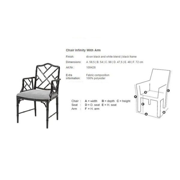 Кресло  Chair Infinity с каркасом из дерева — изображение 2