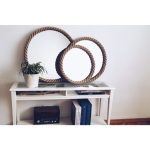 Зеркало в канате овальное — изображение 3