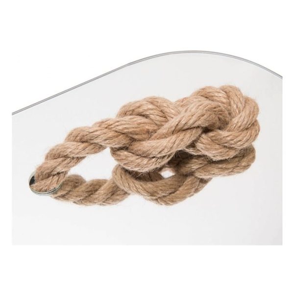 Зеркало с подвеской из каната — изображение 3