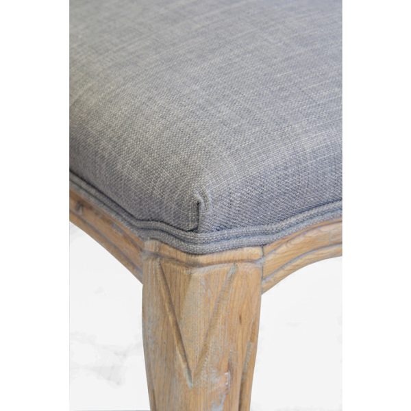 стул с мягкой обивкой Granes grey — изображение 5
