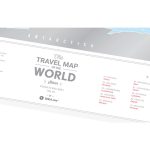 Карта travel map silver world — изображение 26
