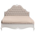 Кровать с решеткой отделка молочно-белый матовый лак BREVIO SALOTTI FRANCA 180x200 см