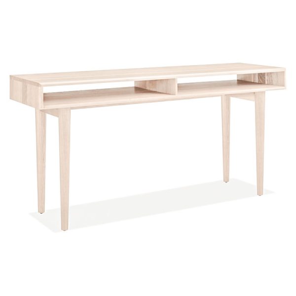 Стол рабочий письменный из дуба темный — изображение 2