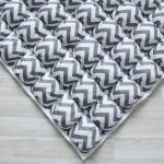 Игровой коврик Бомбон Grey Zigzag 110х110 см