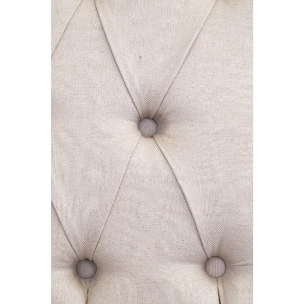 стул с мягкой обивкой Meliso white — изображение 5