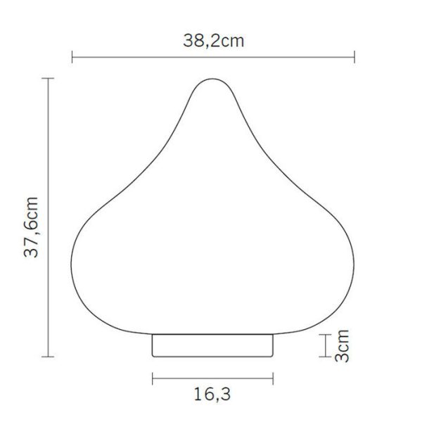 Настольная лампа Fabbian DUNE — изображение 4