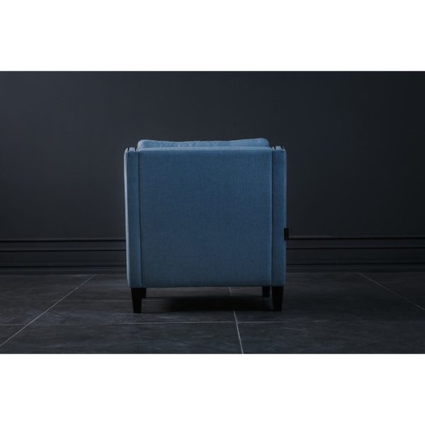 Кресло Блэкберн с металлическими клепками — изображение 6