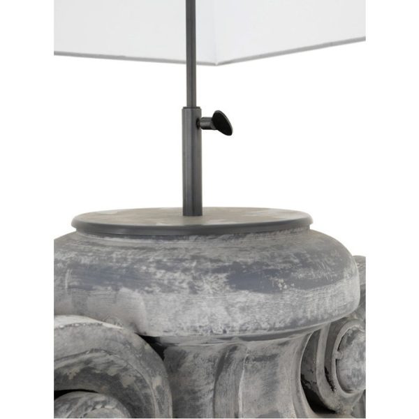 Настольная лампа  Barbeau с серыми абажурами — изображение 7