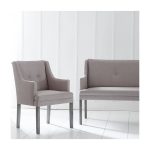 стул с мягкой обивкой Flexi Line светло-серый — изображение 2