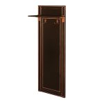 Вешалка Классика - 1/1 с двумя крючками и полочкой