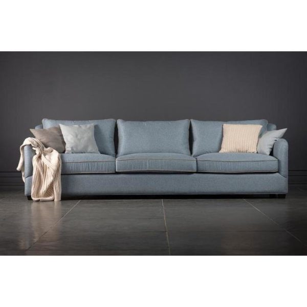 Диван Ноттингем трехместный серый  — изображение 3