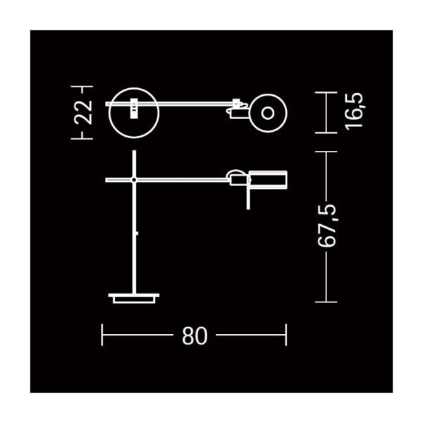 Настольная лампа GRUNGE Metalspot — изображение 4