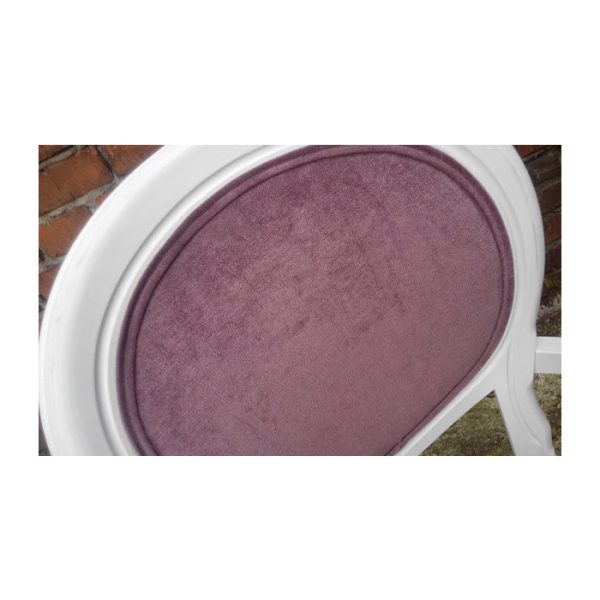 стул с мягкой обивкой лиловый — изображение 2