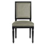 стул с мягкой обивкой Overture Светло-Серый Микровелюр