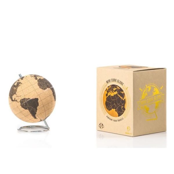 Малый пробковый глобус для путешественников Suck UK — изображение 3