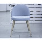 Голубой стул Томас с мягким сидением — изображение 2