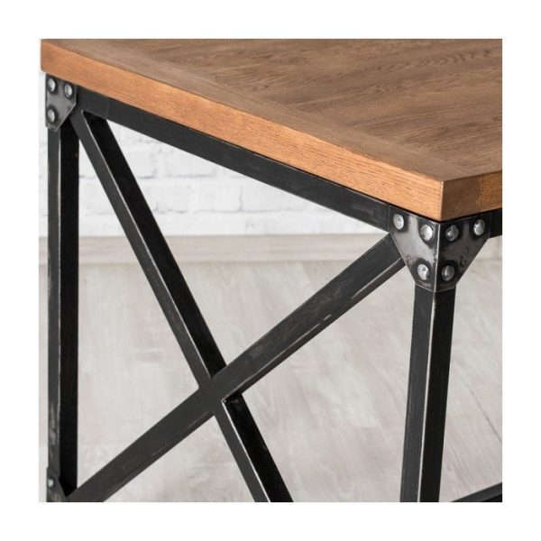 Обеденный стол Manchester на металлическом каркасе  — изображение 3