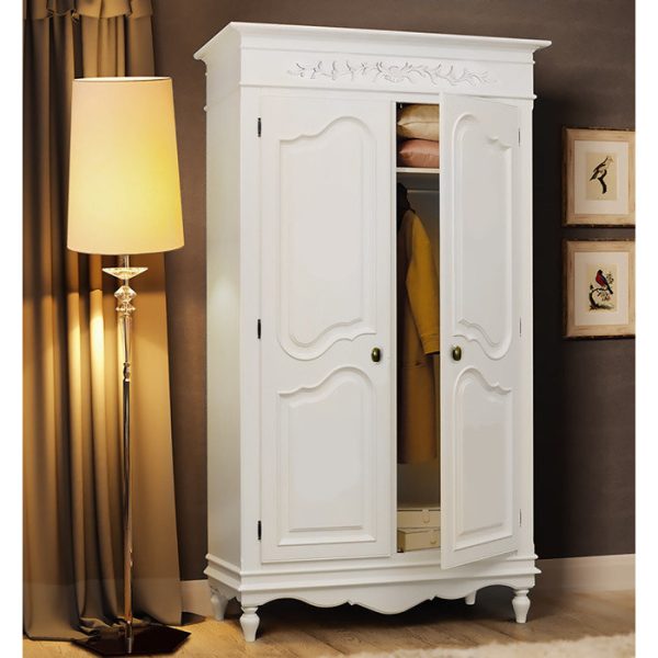 Шкаф двухстворчатый Снежный Прованс — изображение 3