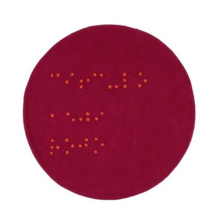 Круглый ковер NOW CARPETS Braille 200 см