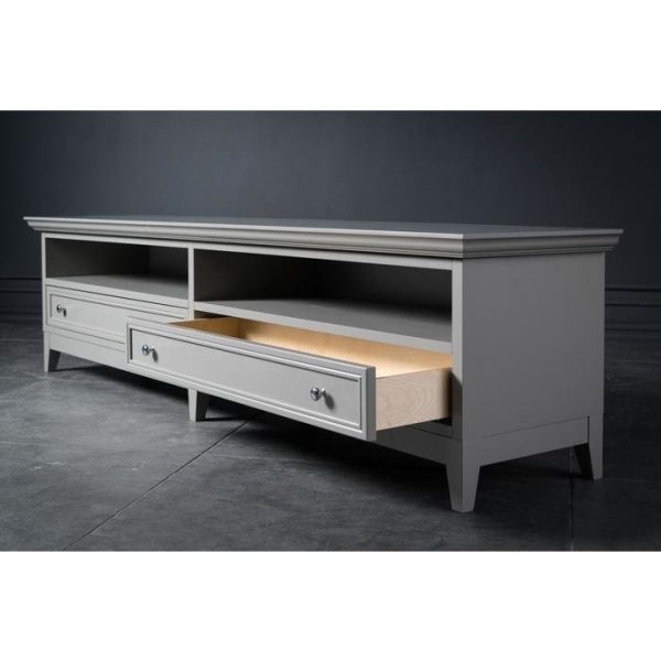 Тумба ТВ широкая с двумя ящиками — изображение 6