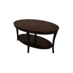 Журнальный Столик Adria ИЗ ДЕРЕВА со стеклянным верхом