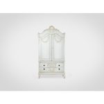 Шкаф с резьбой ручной работы и патиной — изображение 2