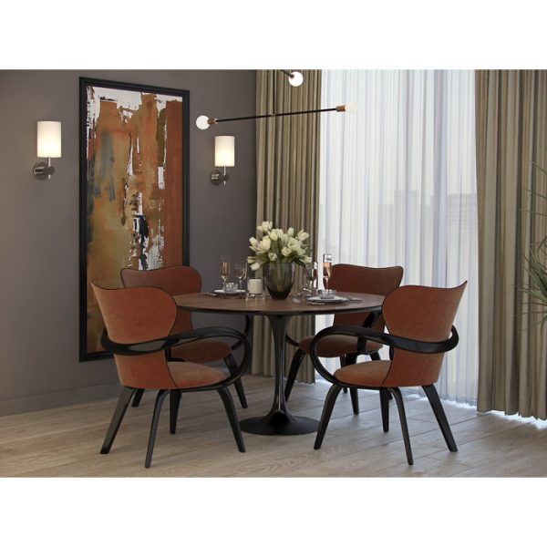 Стул Apriori S с подлокотниками из гнутого дерева — изображение 7