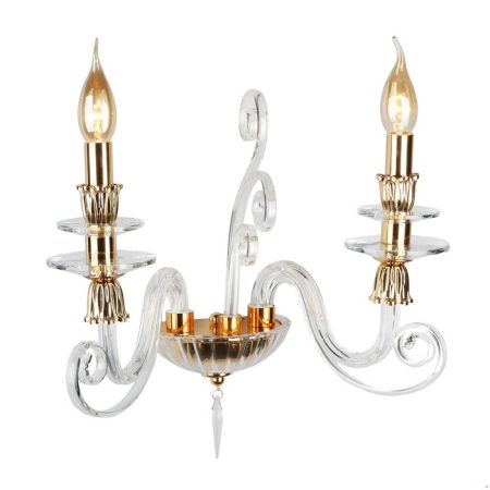 Бра Omnilux  в виде свечей с подсвечниками