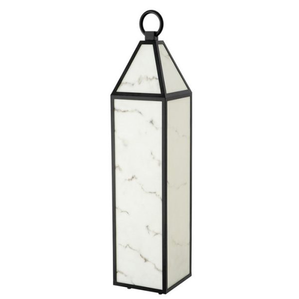 Настольная лампа  Blakemore с плафоном в металлической рамке черного цвета — изображение 2